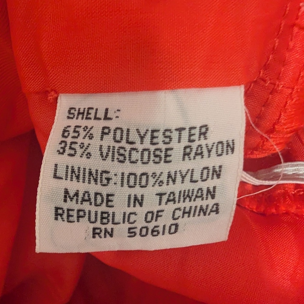 VTG Kasper for ASL Red Short Sleeve Double Breasted Belted Blazer Wrap Dress‎ - Picture 6 of 8